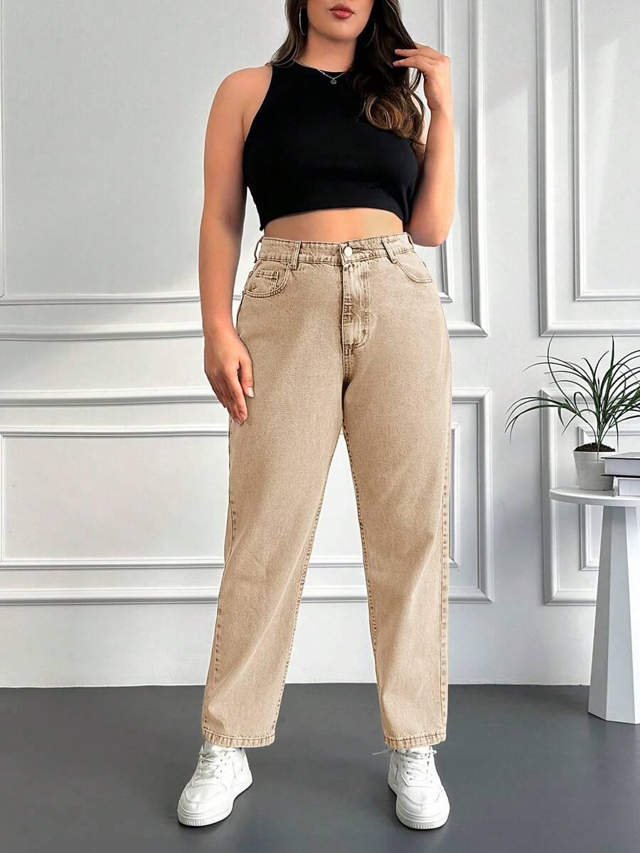 SPODNIE JEANS WYSOKI STAN