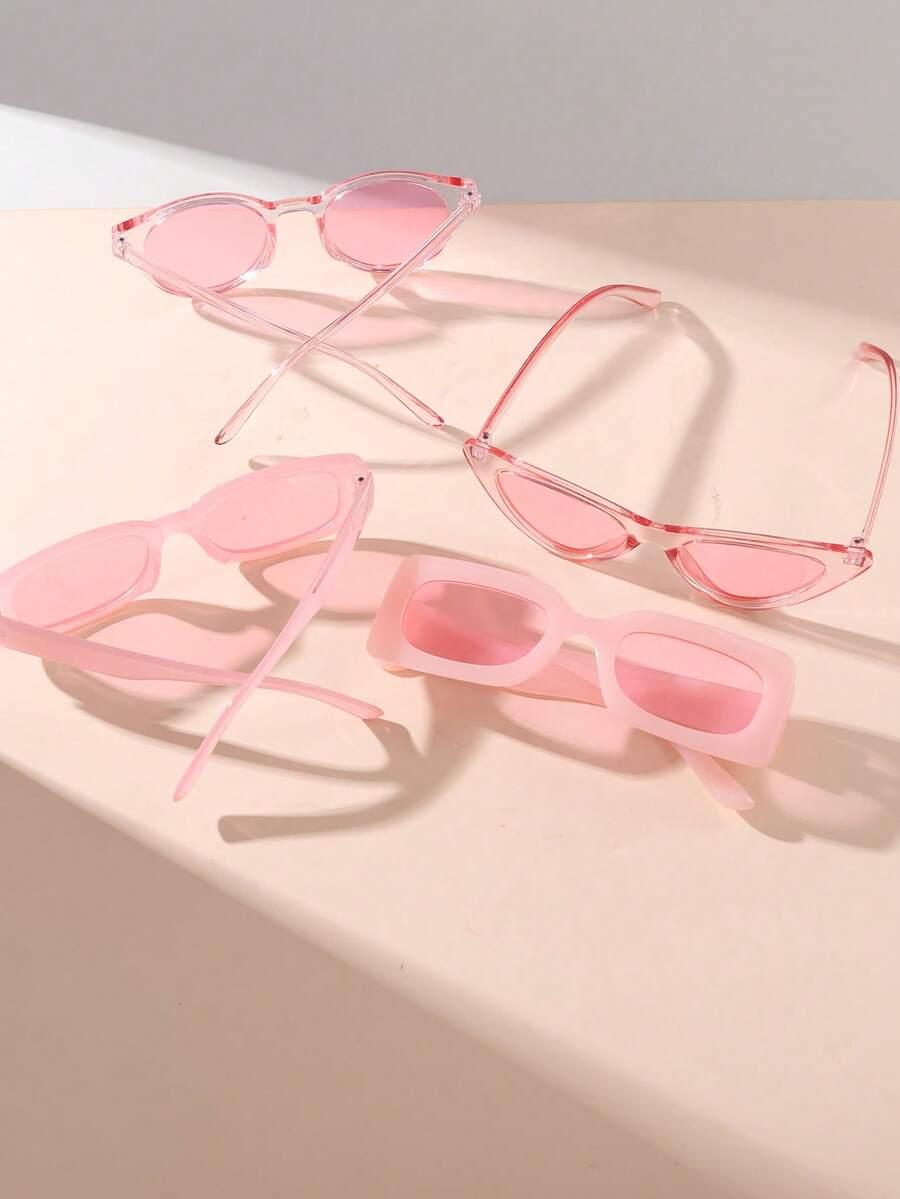 RÓŻOWE OKULARY 4-PACK
