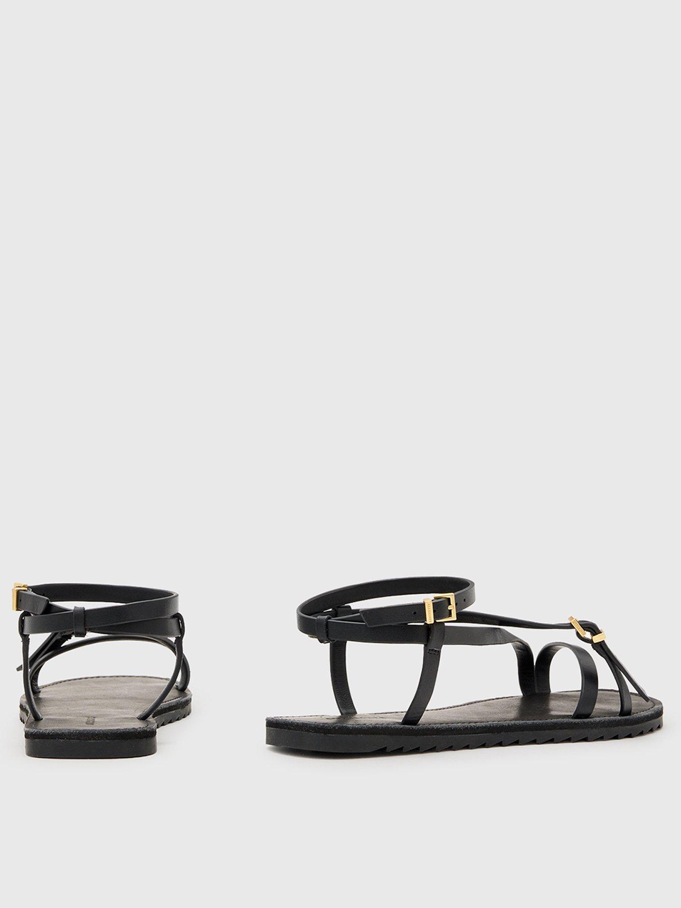 ALLSAINTS SANDAŁY PŁASKIE TYLA W097FC-00005-480