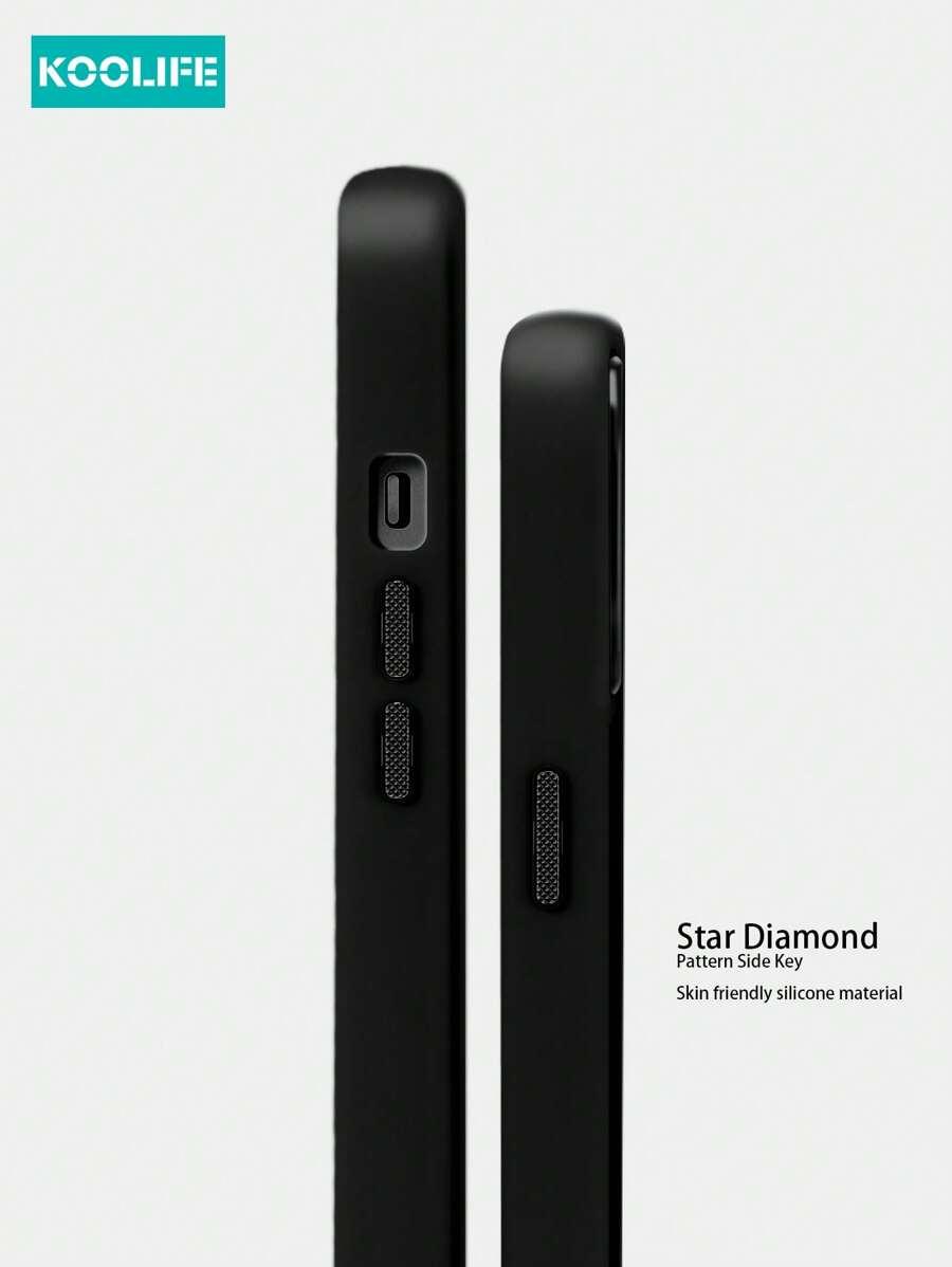 CZARNE ETUI NA TELEFON IPHONE 15 Pro Max