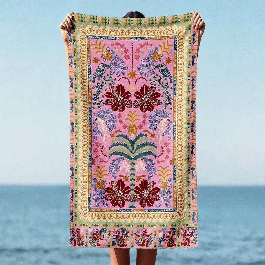 plażowy ręcznik wzór