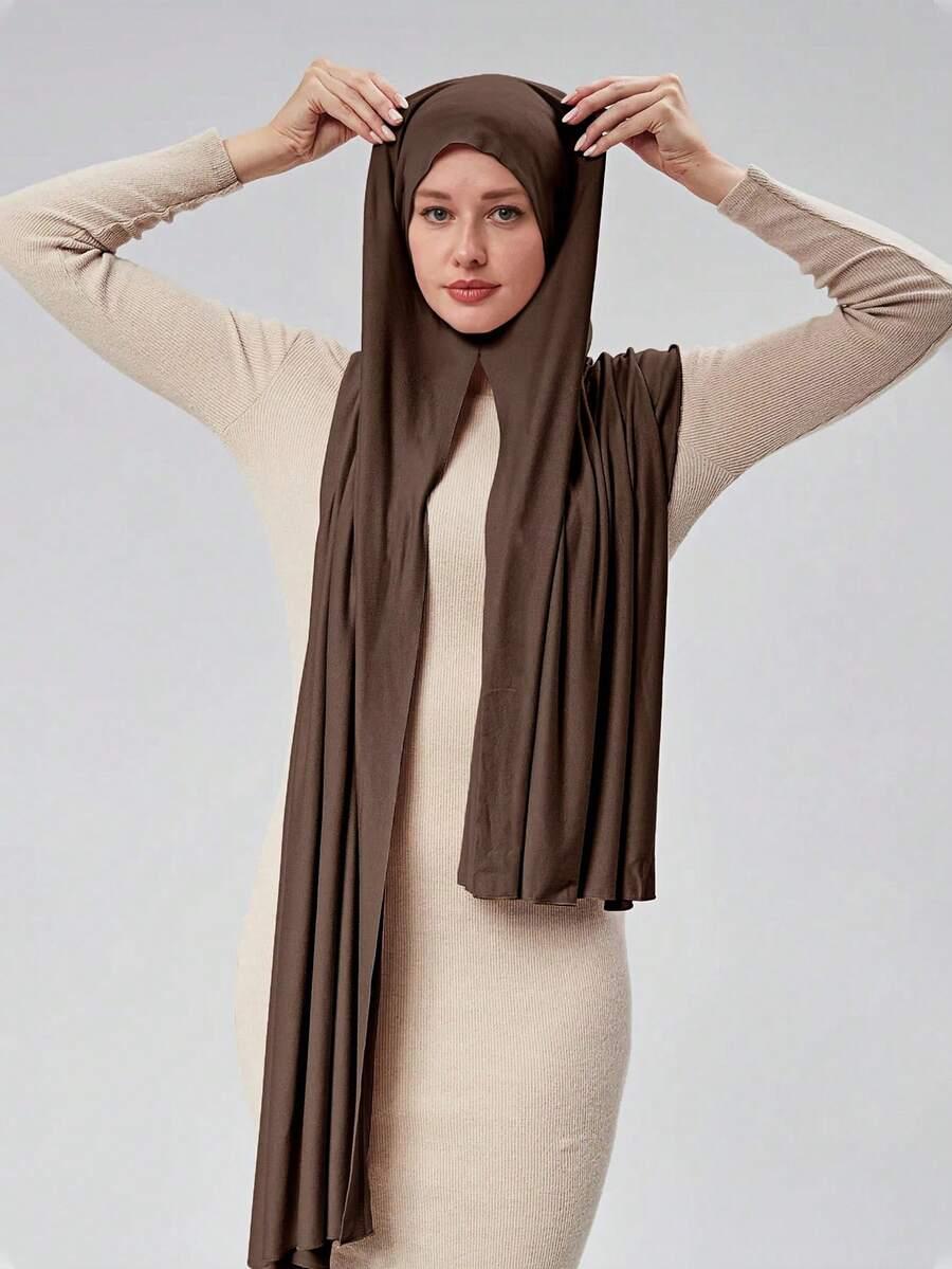BRĄZOWA CHUSTA NA GŁOWĘ