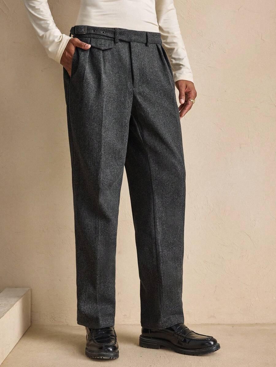 SZARE SPODNIE CASUAL