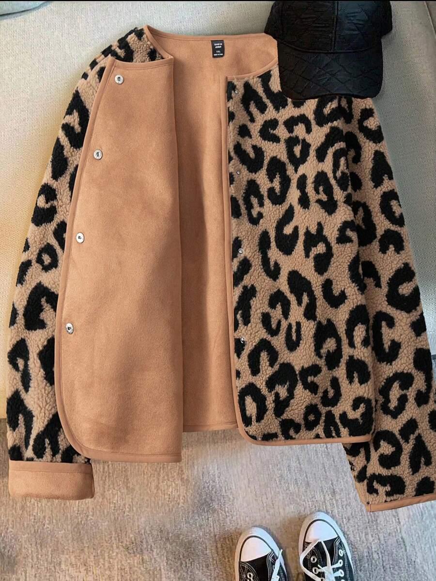 kurtka miś animal print