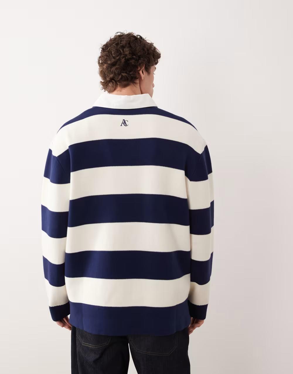 SWETER W PASKI KOŁNIER