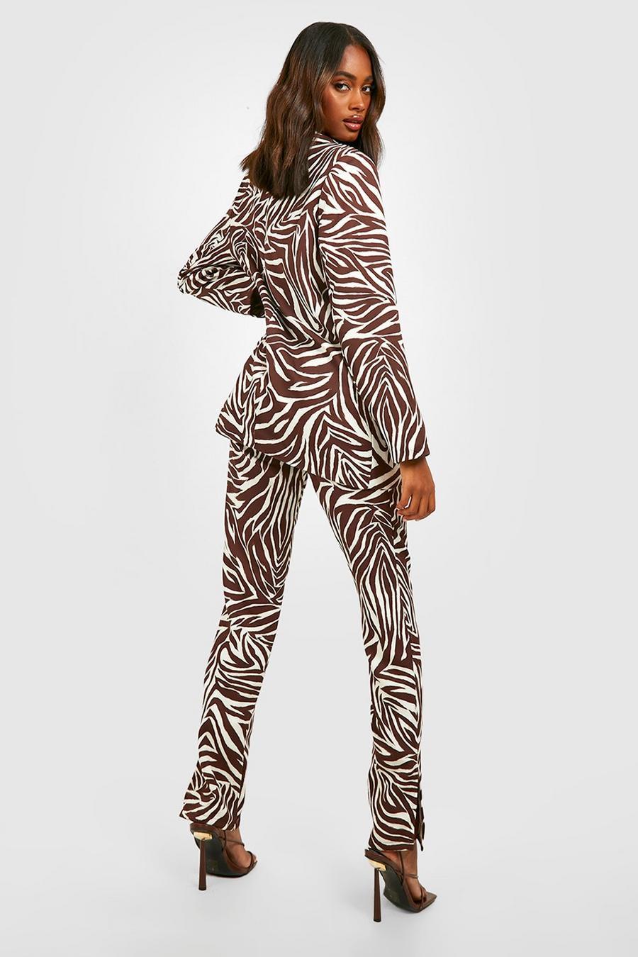 SPODNIE ZEBRA PRINT