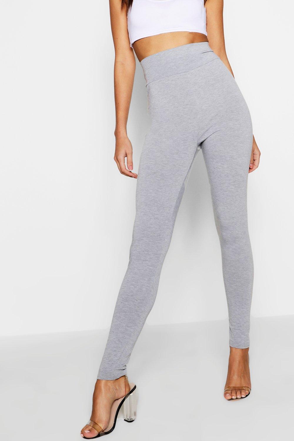szare legginsy wysoki stan 