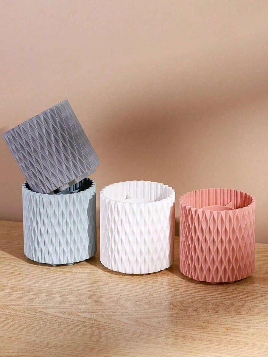 biały stojak na pędzle 2-pack