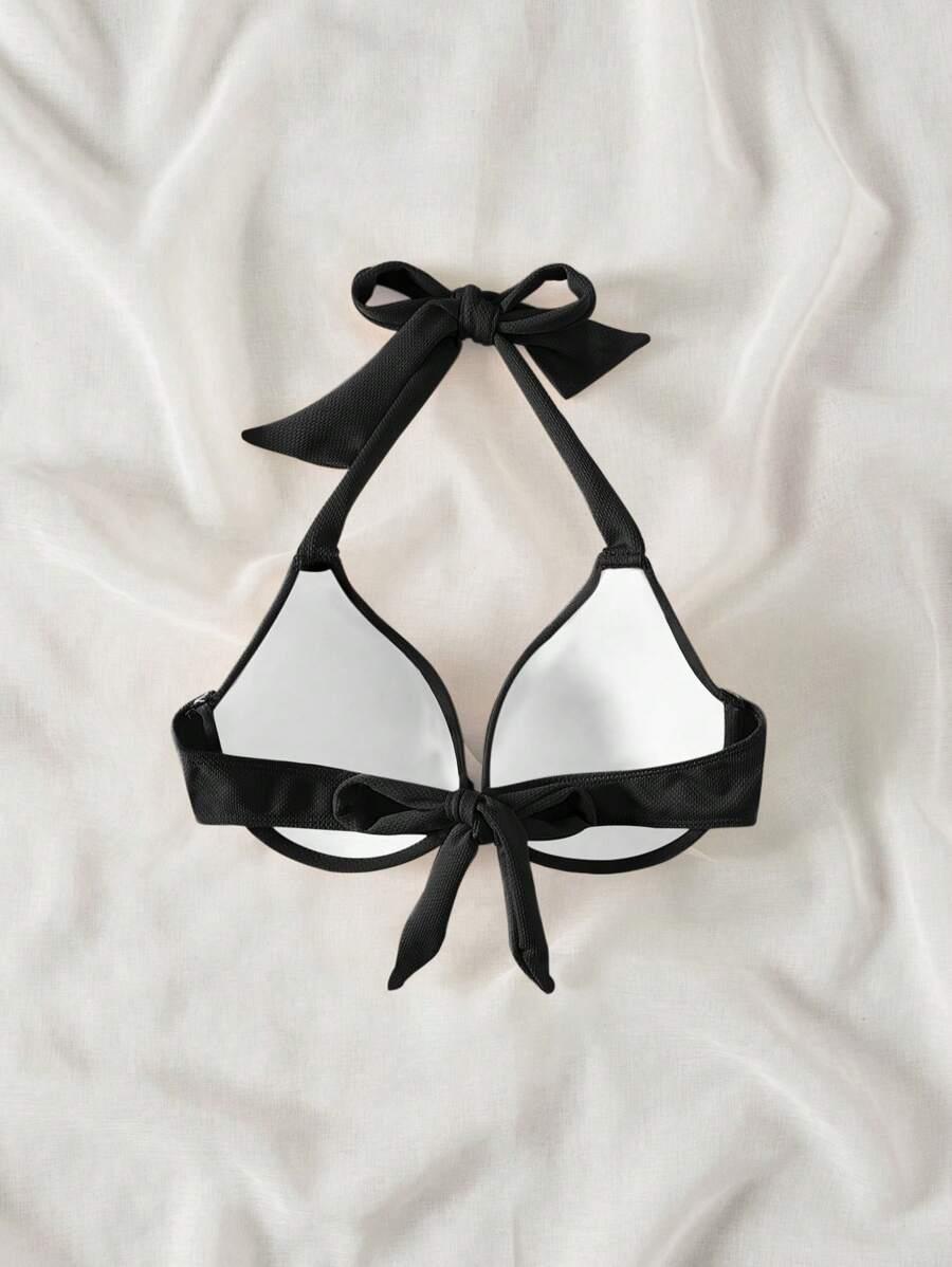 czarna góra od bikini