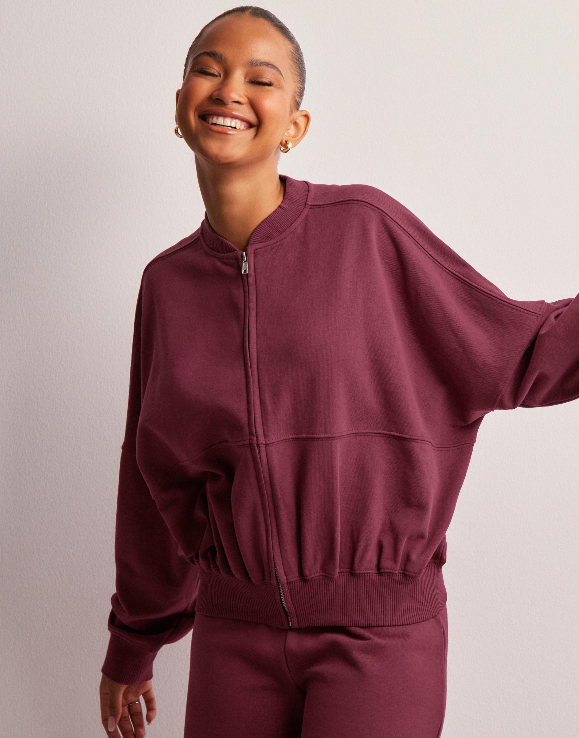 BRODOWA ROZPINANA BLUZA BOMBER