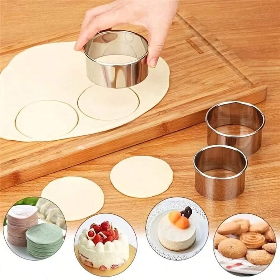 ZESTAW PIERŚCIENI DO WYKRAWANIA CIASTEK 5-PACK