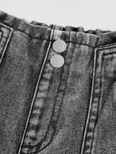 szare spodnie jeans