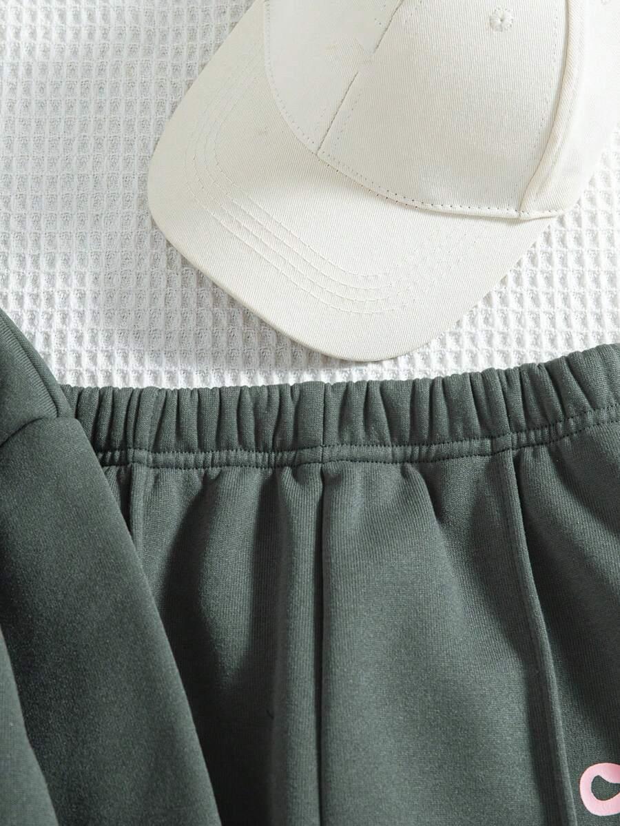 ZIELONY KOMPLET DRESOWY BLUZA SPODNIE