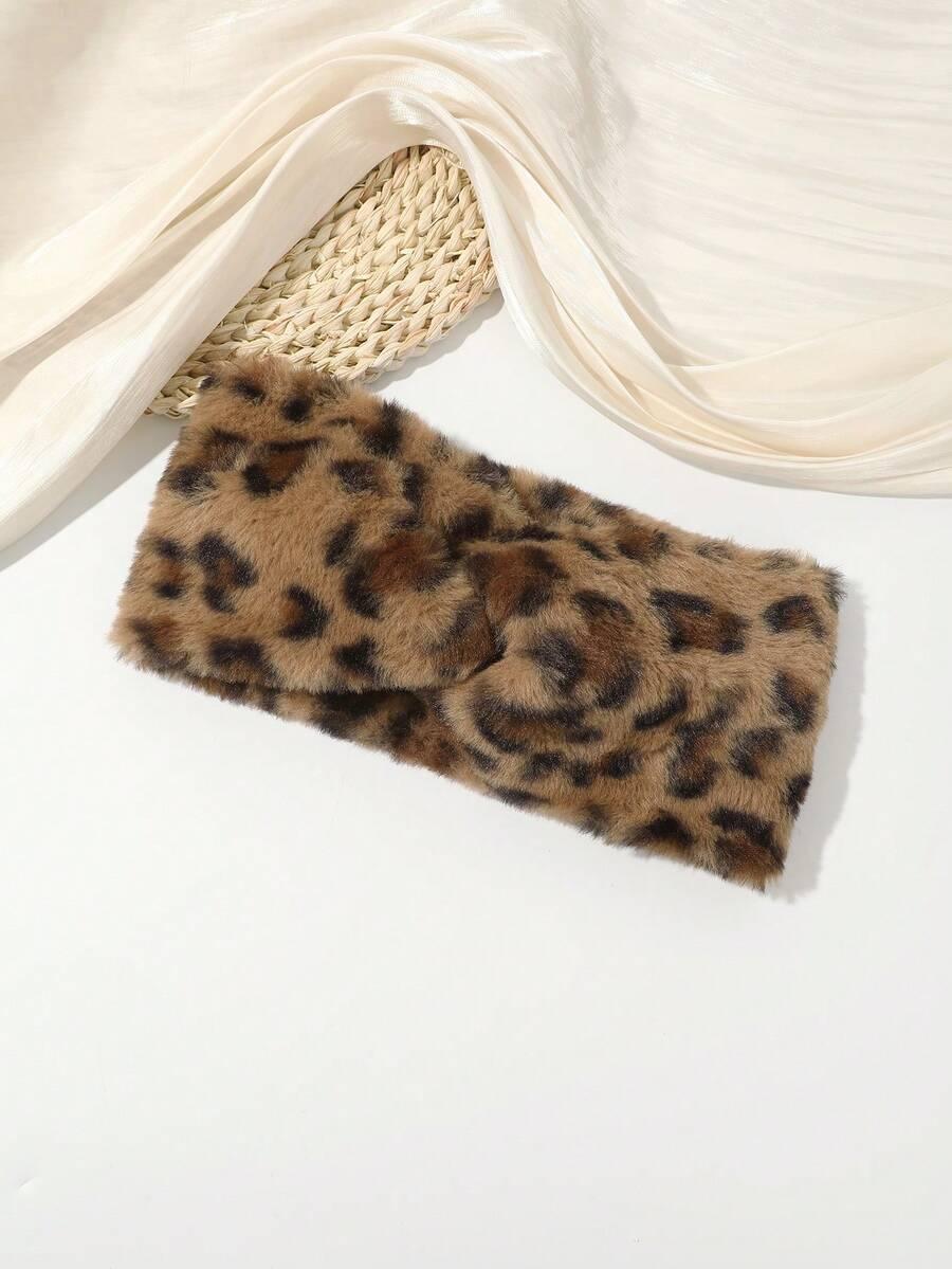 opaska na głowę animal print