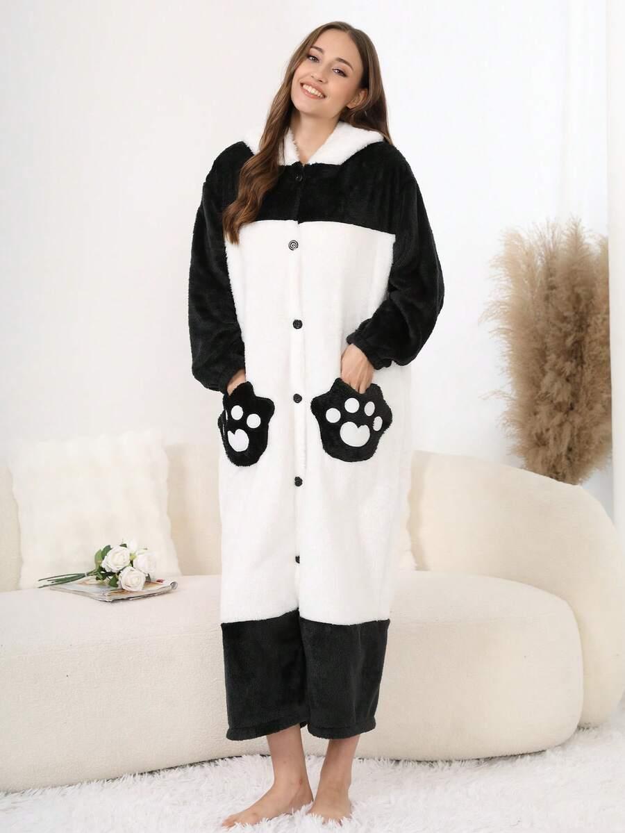 PIŻAMA KOMBINEZON PANDA