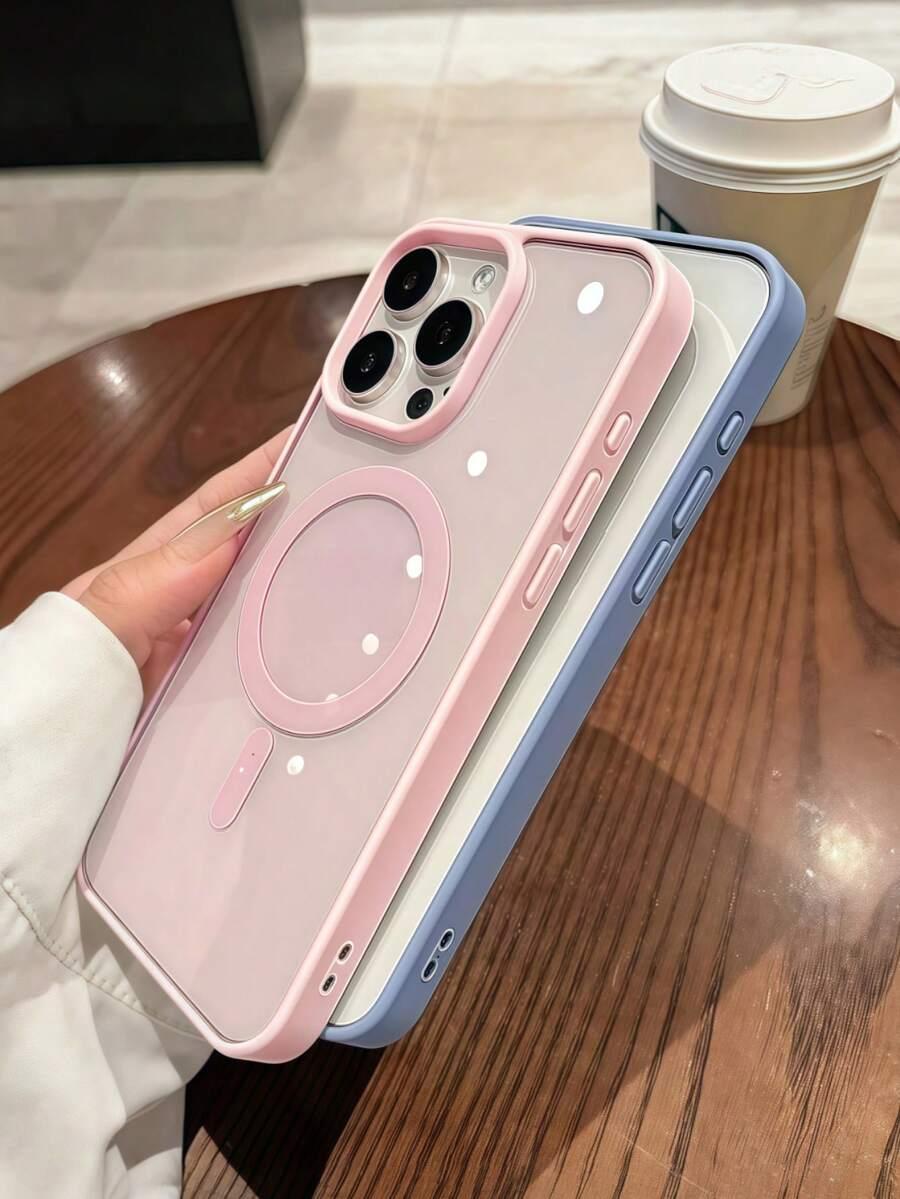 Różowe etui na telefon iPhone 15 Pro