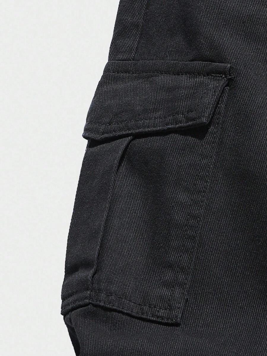 CZARNE SPODNIE JEANS