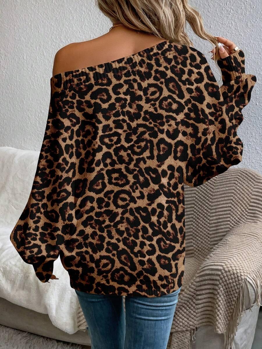 SWETER ANIMAL PRINT