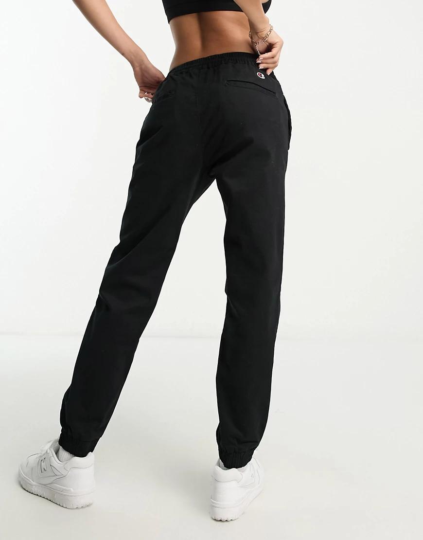 czarne spodnie jogger unisex logo