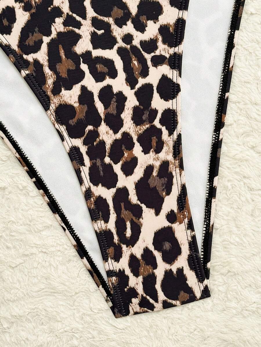 TRZYCZĘŚCIOWY KOMPLET BIKINI ANIMAL PRINT