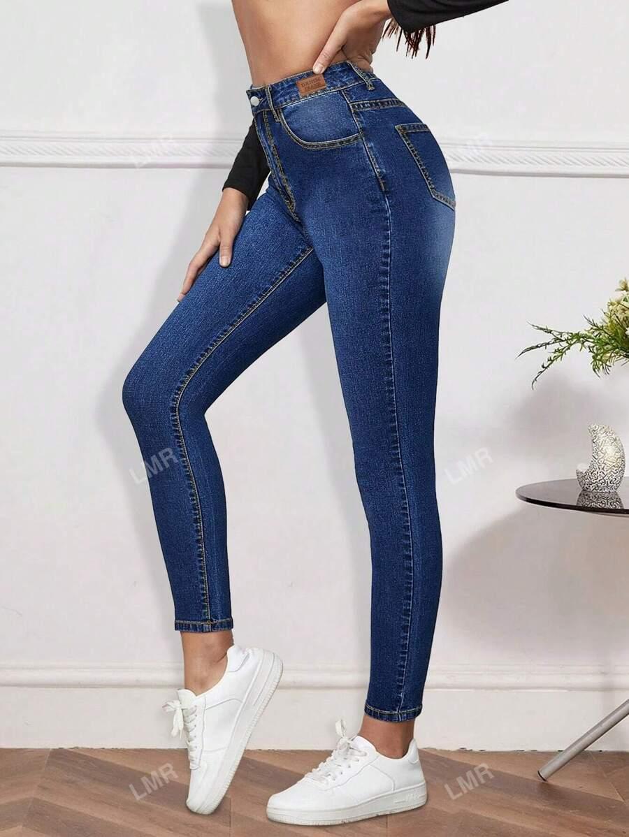 NIEBIESKIE JEANSY RURKI