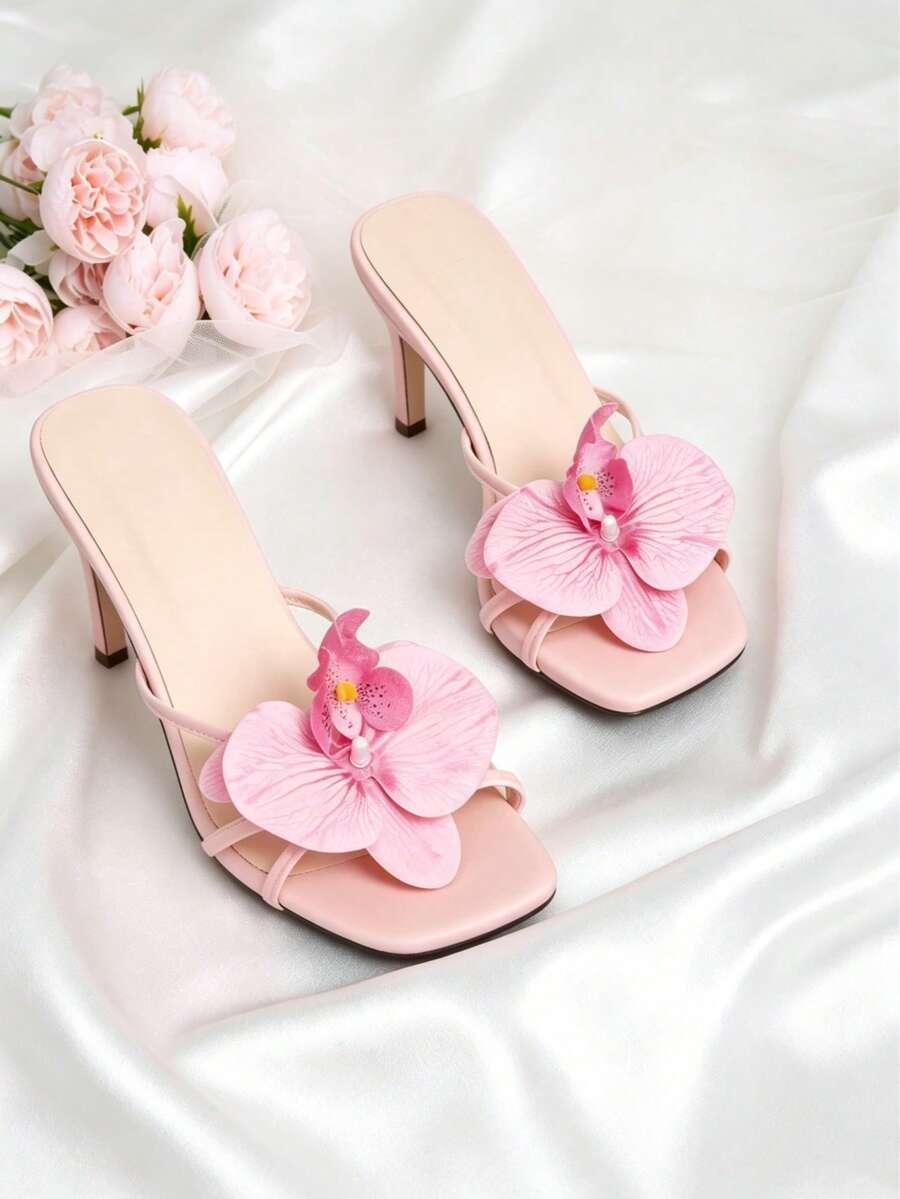 Klipsy ozdoby na buty kwiaty