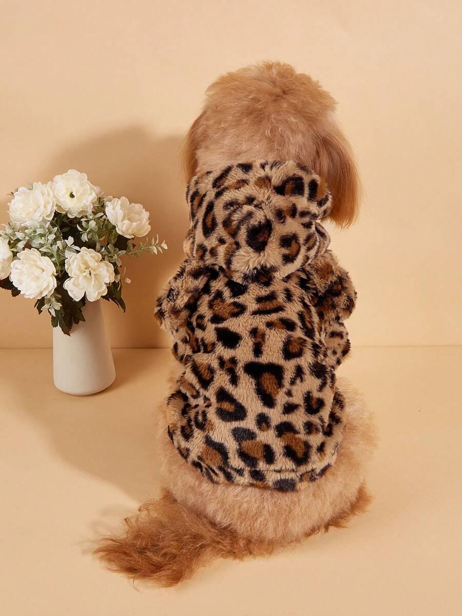 ubranko dla psa leopard print