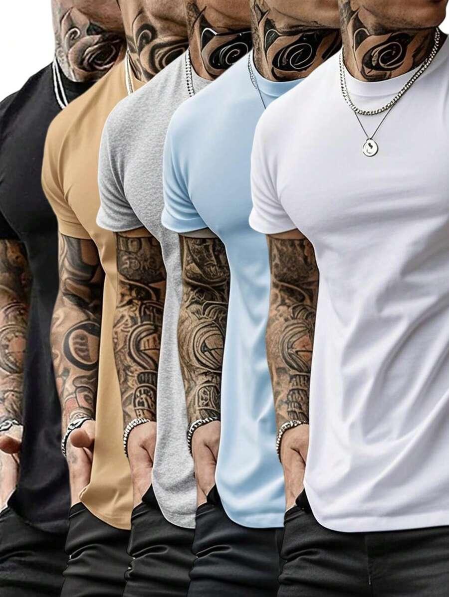 T-SHIRT Z KRÓTKIM RĘKAWEM