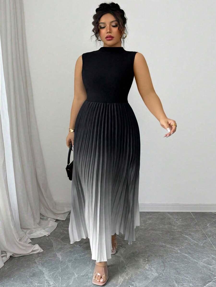 MAXI SUKIENKA OMBRE