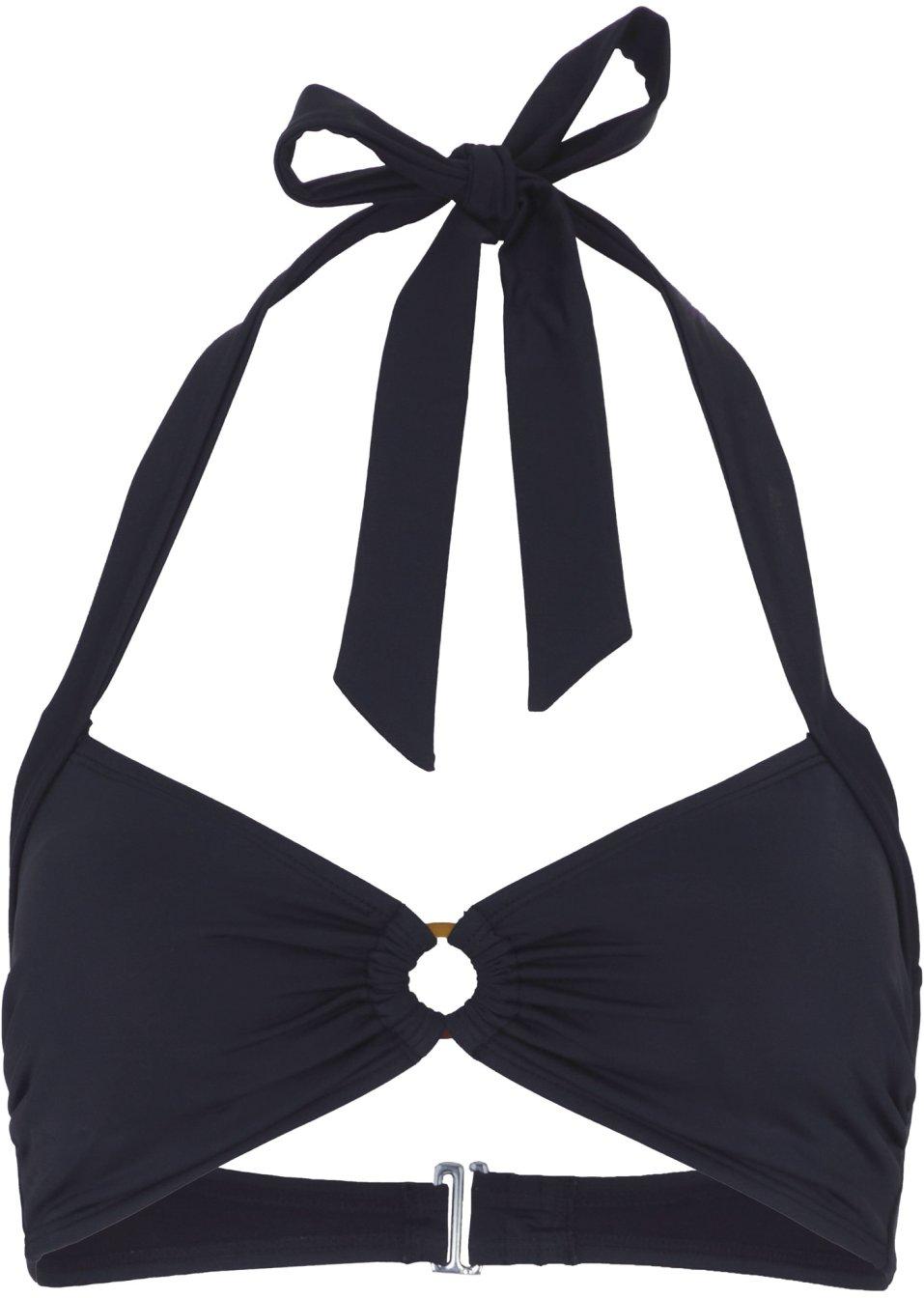 CZARNA GÓRA OD BIKINI WIĄZANIE