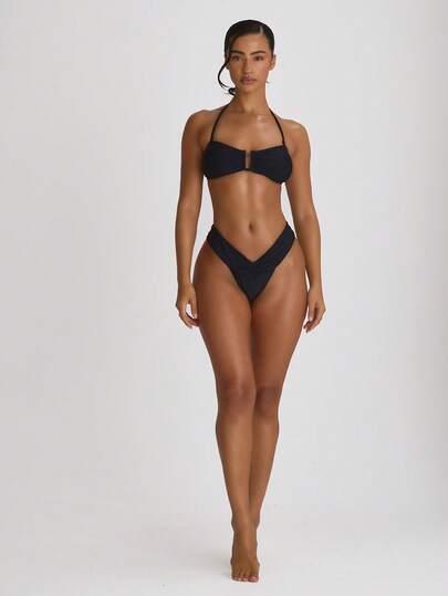 czarna góra od bikini 