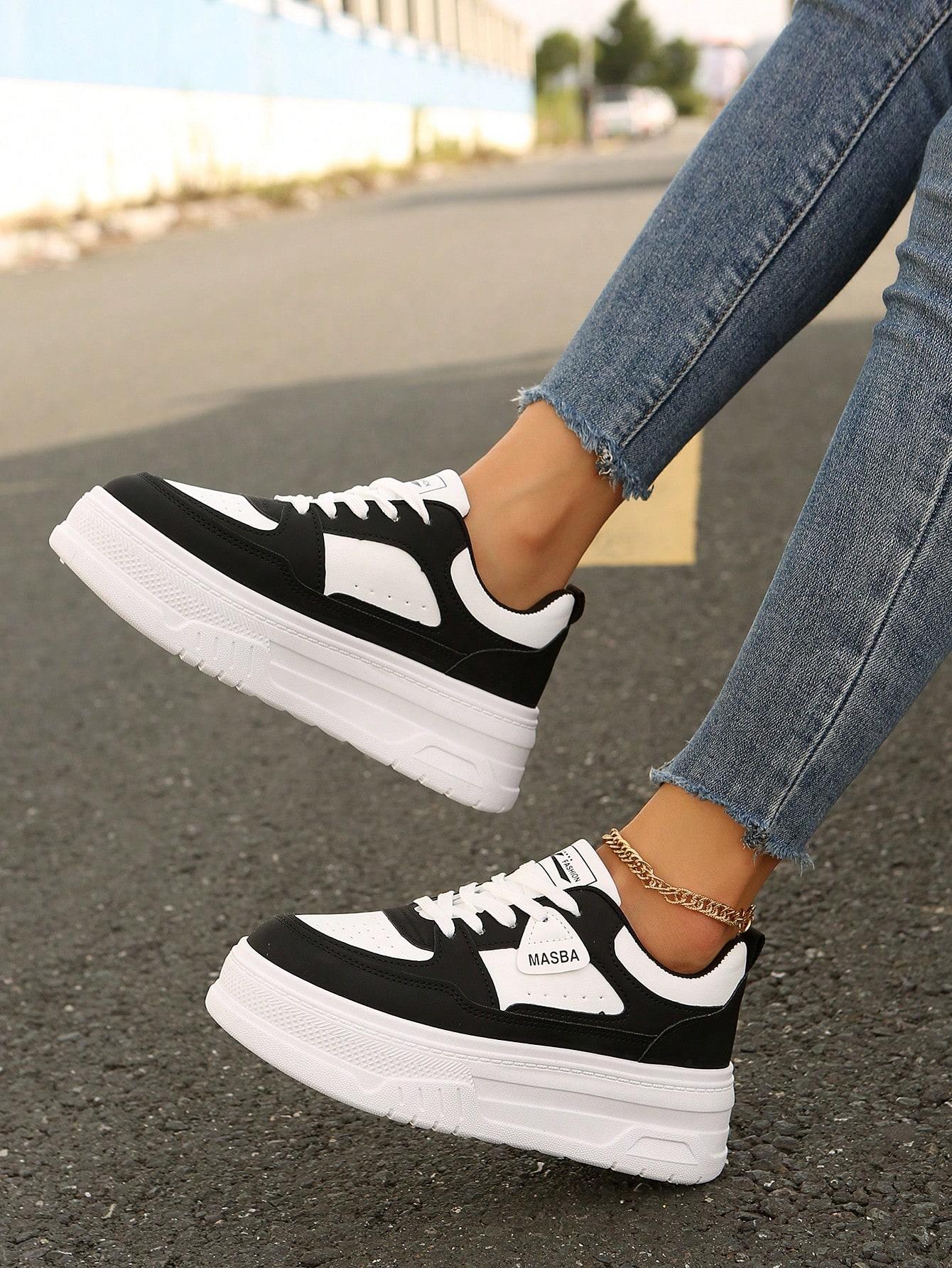 SZNUROWANE BUTY SPORTOWE 