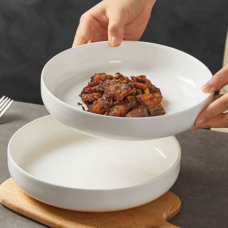 TALERZ OBIADOWY CERAMICZNY 4-pack