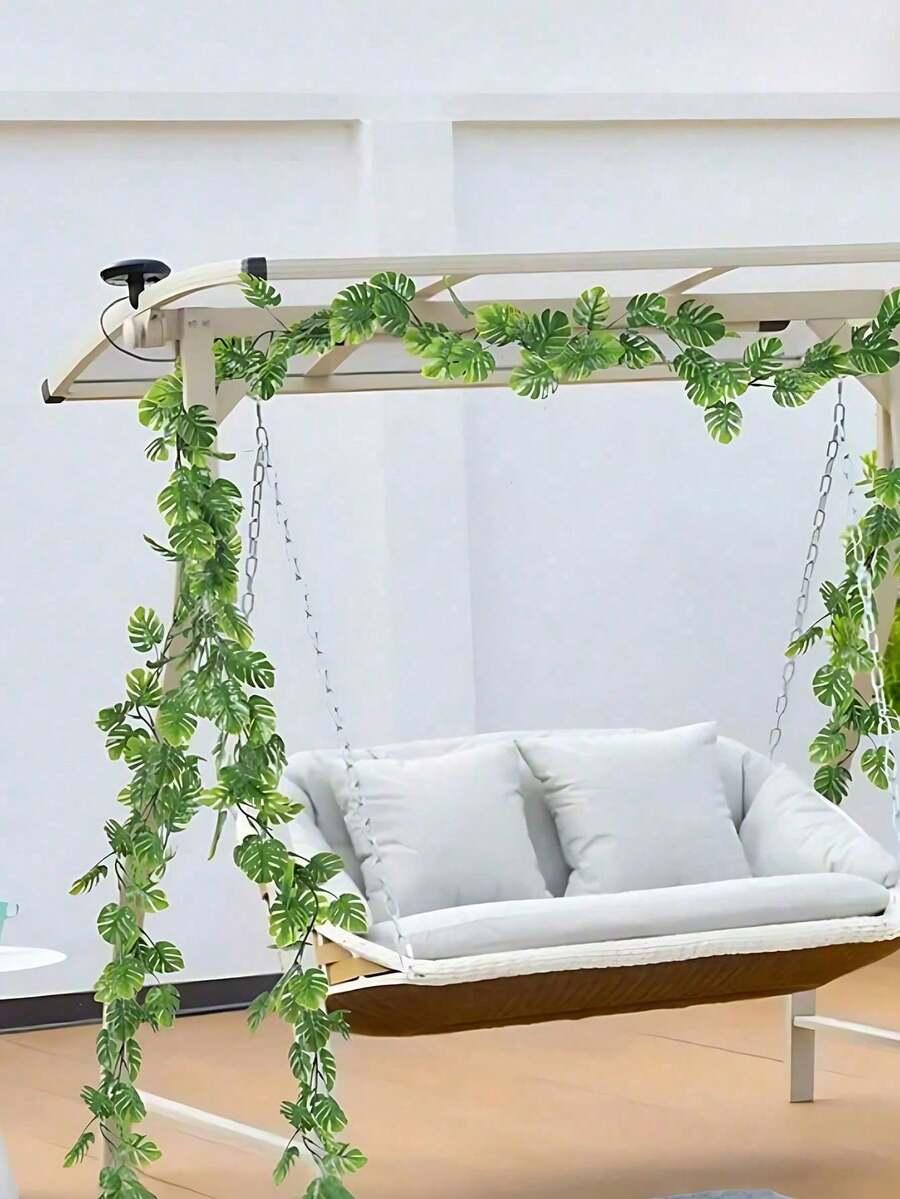 SZTUCZNY KWIAT BLUSZCZ MONSTERA