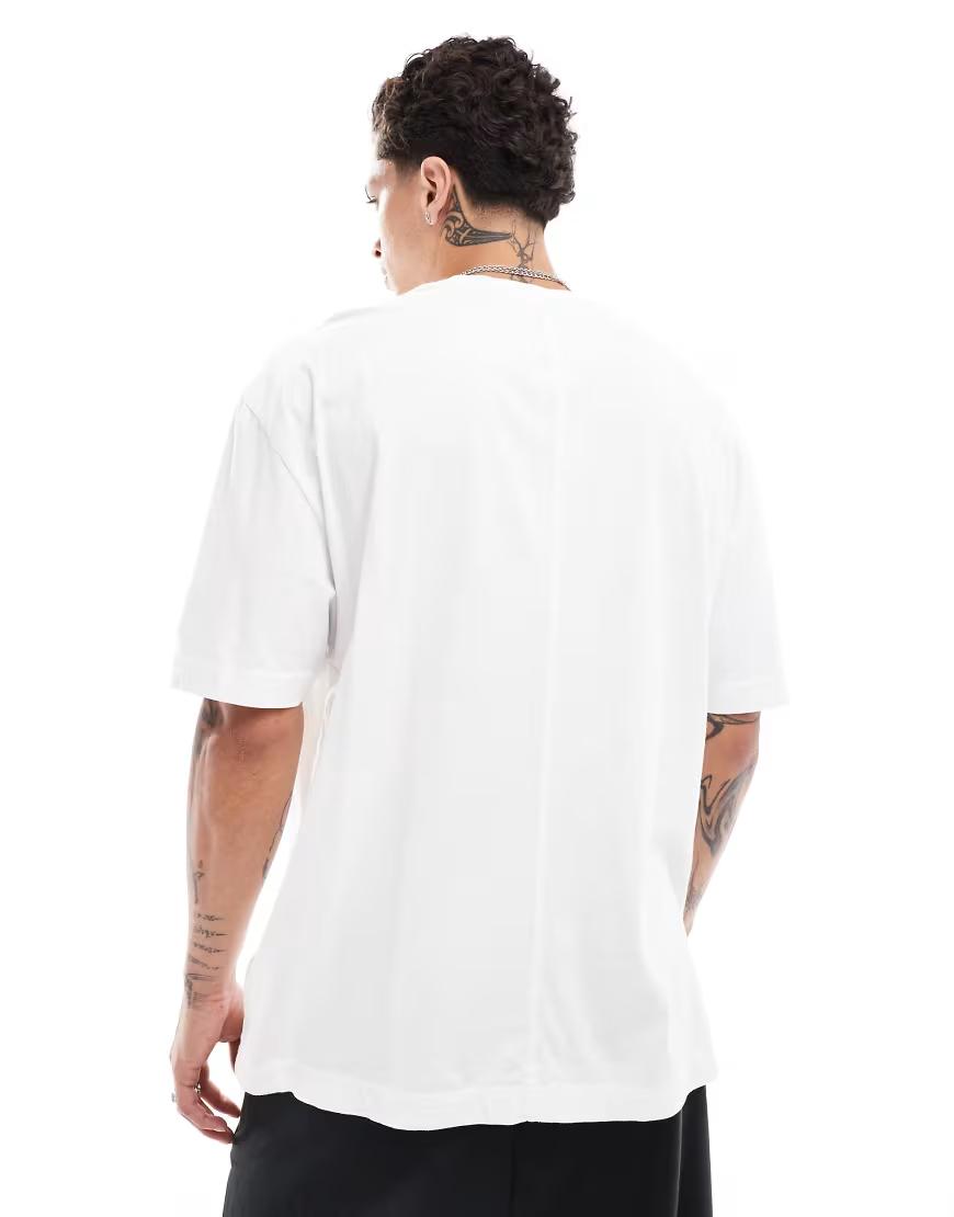 BIAŁY T-SHIRT LOGO