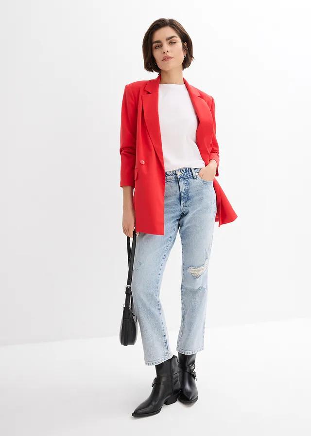 NIEBIESKIE SPODNIE JEANS 