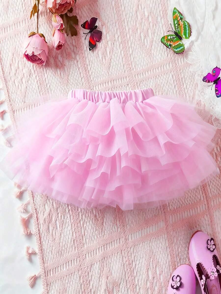 różowa mini spódnica