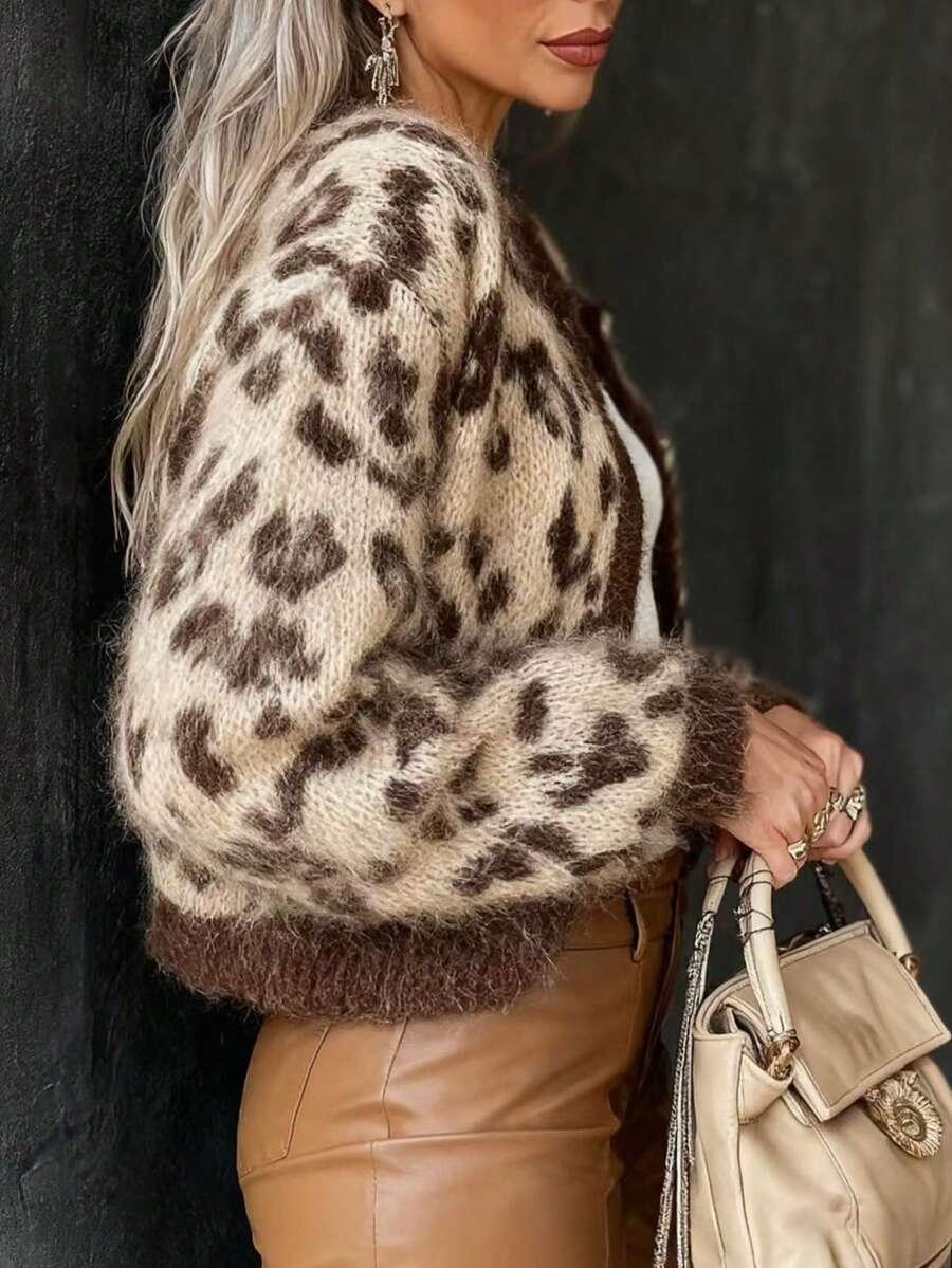 SWETER ANIMAL PRINT