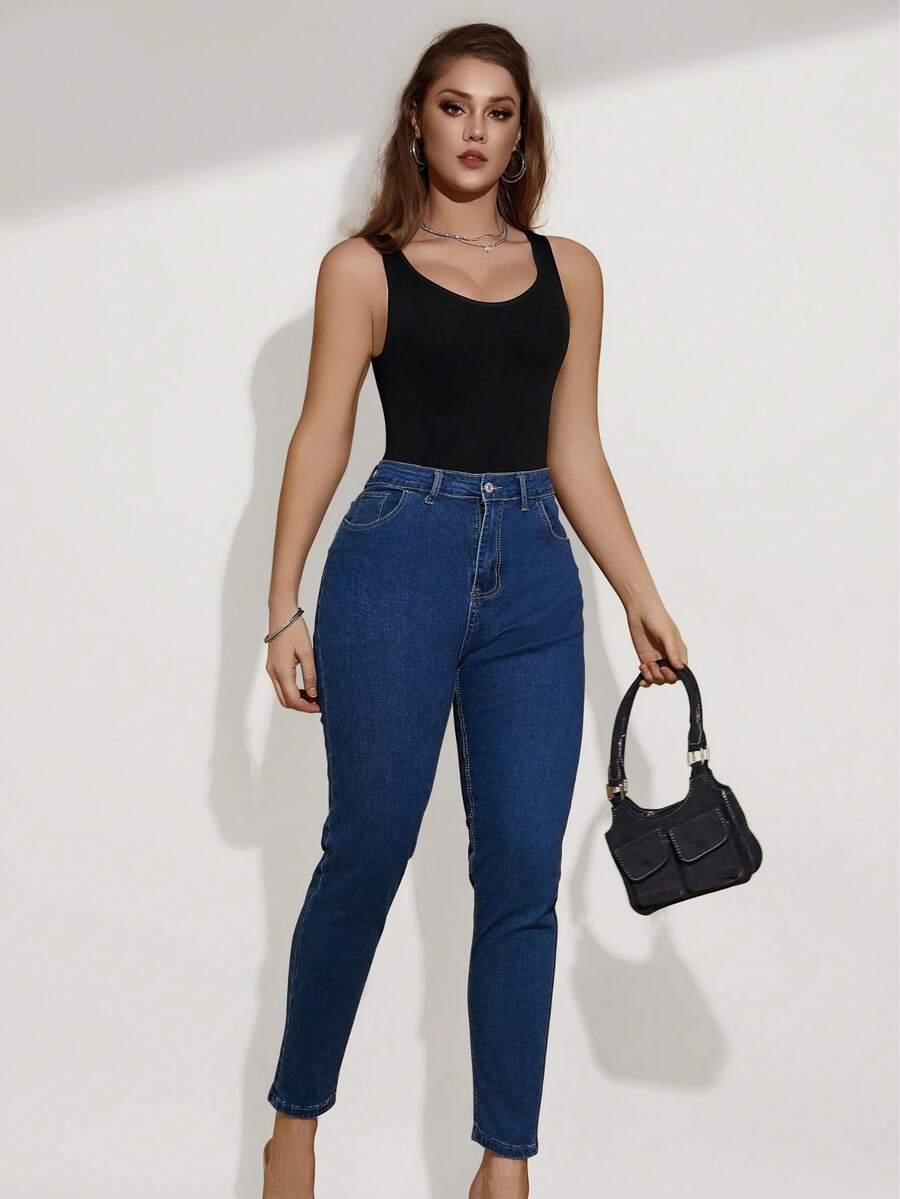 CZARNY MODELUJĄCY top