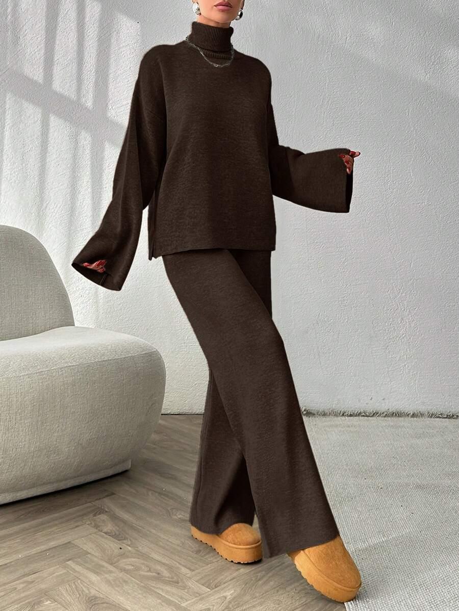 sweter spodnie komplet