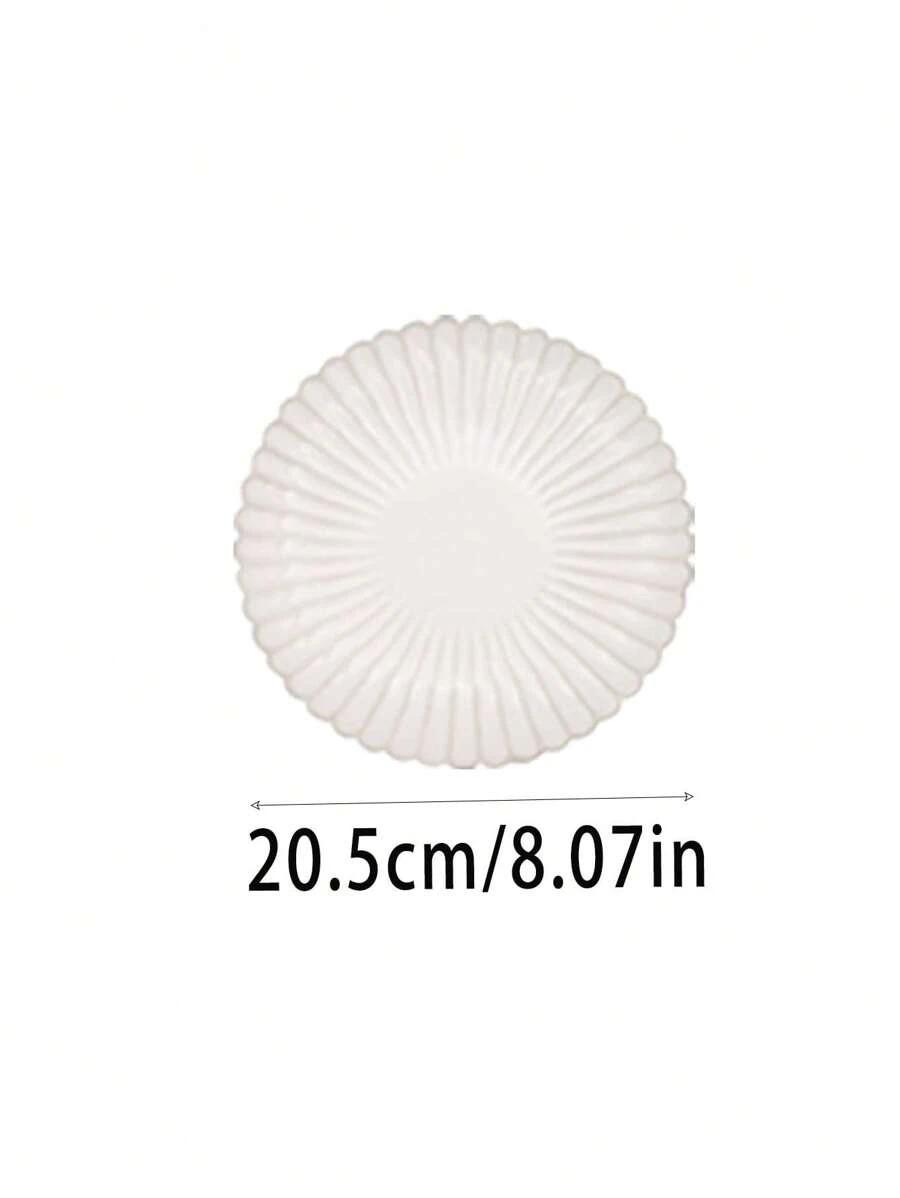 talerz w kształcie chryzantemy 1szt.