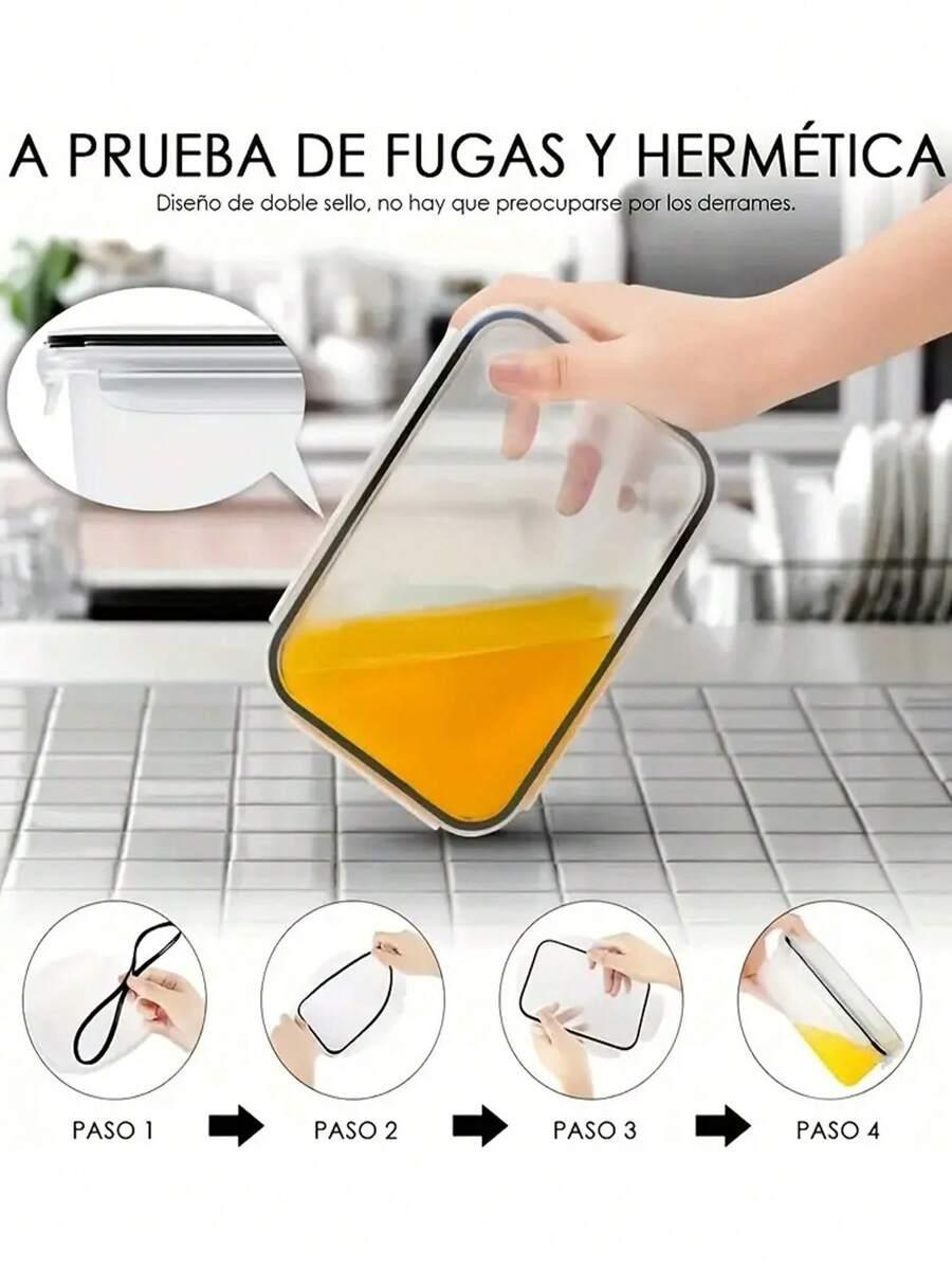 pojemniki na żywność z pokrywką 5-pack 