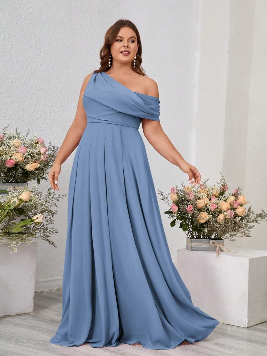 NIEBIESKA MAXI SUKIENKA