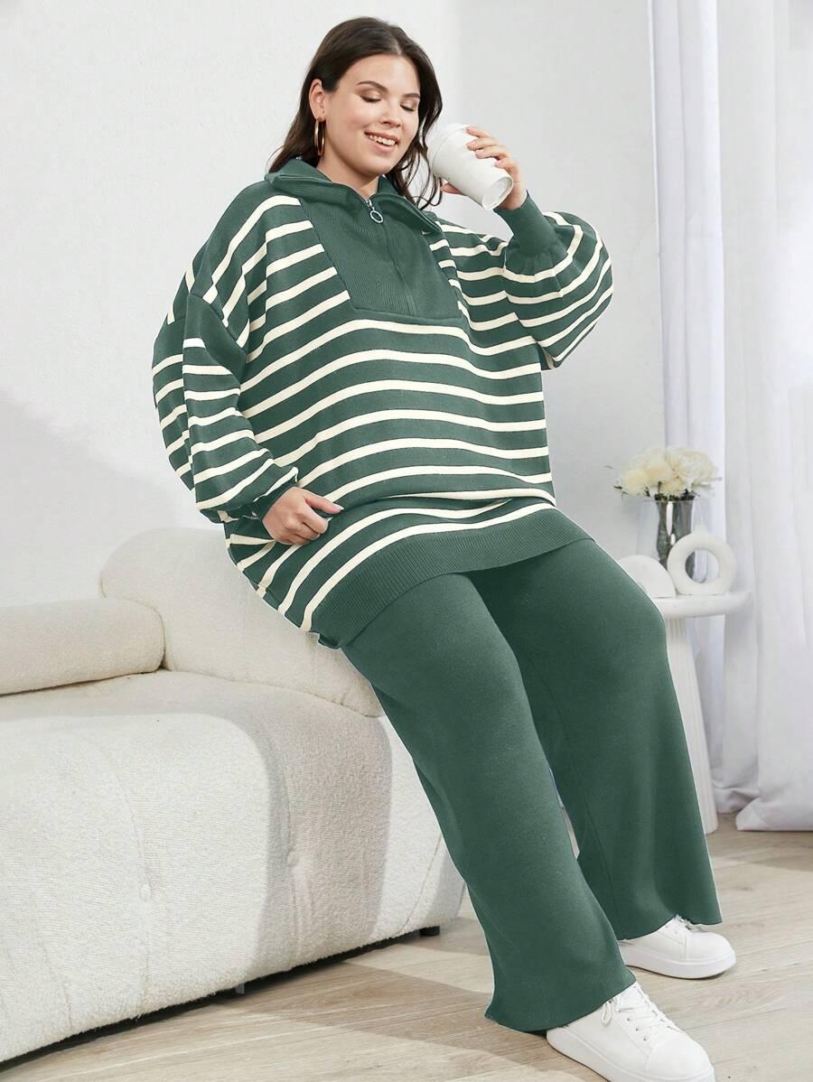 ZIELONE SPODNIE CASUAL