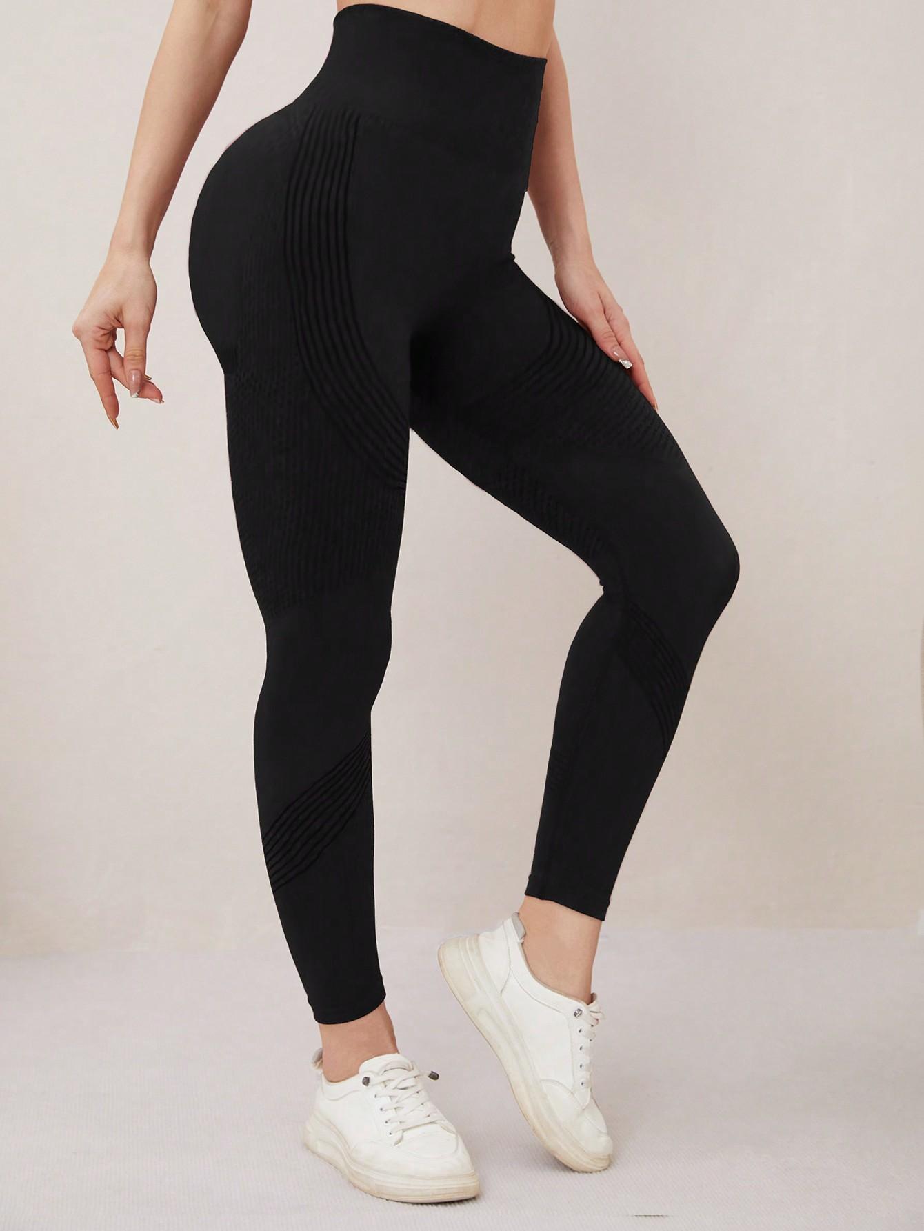 CZARNE BEZSZWOWE LEGGINSY 3-PACK