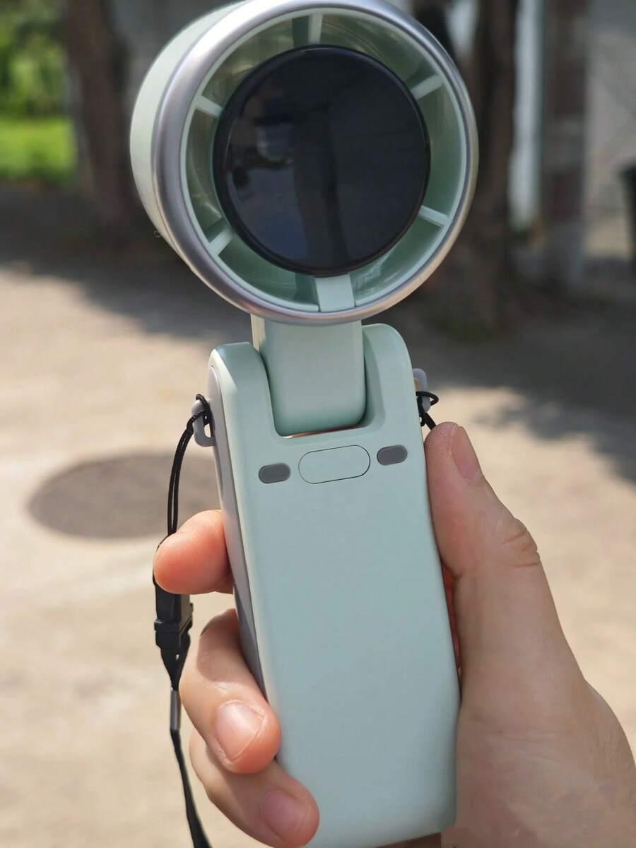 biały mini wentylator