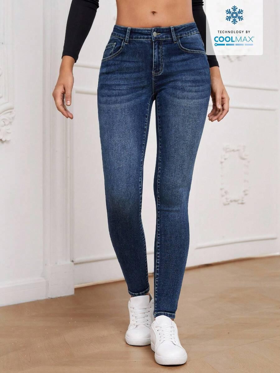 spodnie jeans rurki