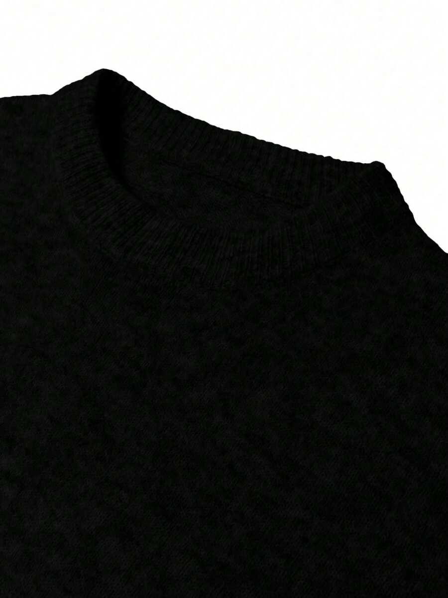 CZARNY SWETER CASUAL