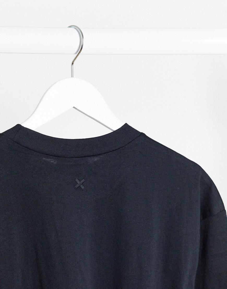 czarny t-shirt basic