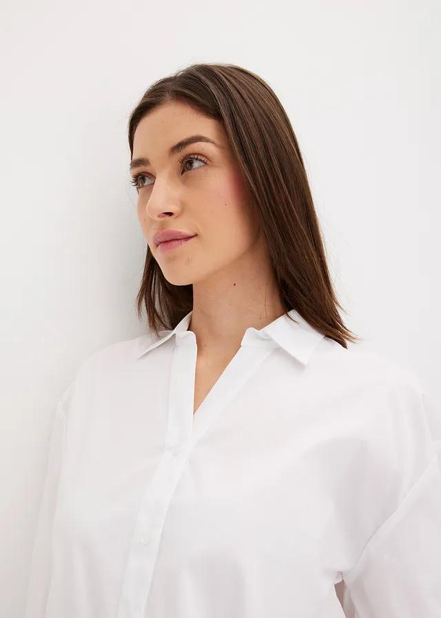 BIAŁA KOSZULA KOŁNIERZYK